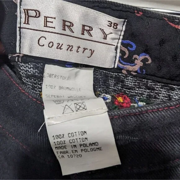 Vintage Perry Country Club | Embroidered Jeans - Picture 4 of 10